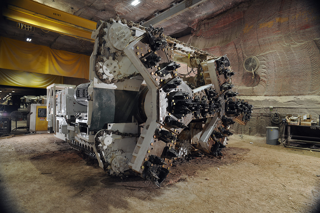 2-Rotor Borer Mining Machine