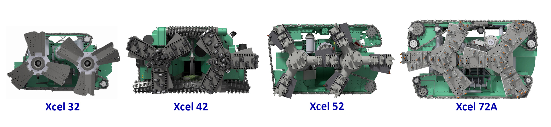 Xcel 2-Rotor Continuous Boring Miner